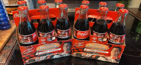 2002 Tony Stewart Coca-Cola six packs