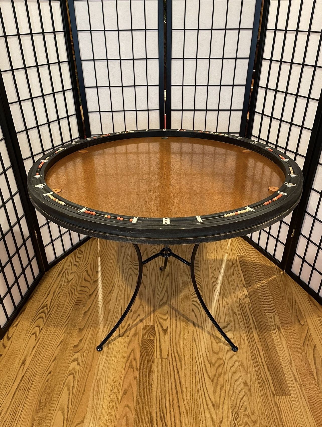 Antique French Billiard Nicolas / Puff Billiards Pool Table