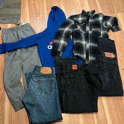 1 Pants 2 Jackets 1 Sweat Pants Kids 2 Men Jeans
