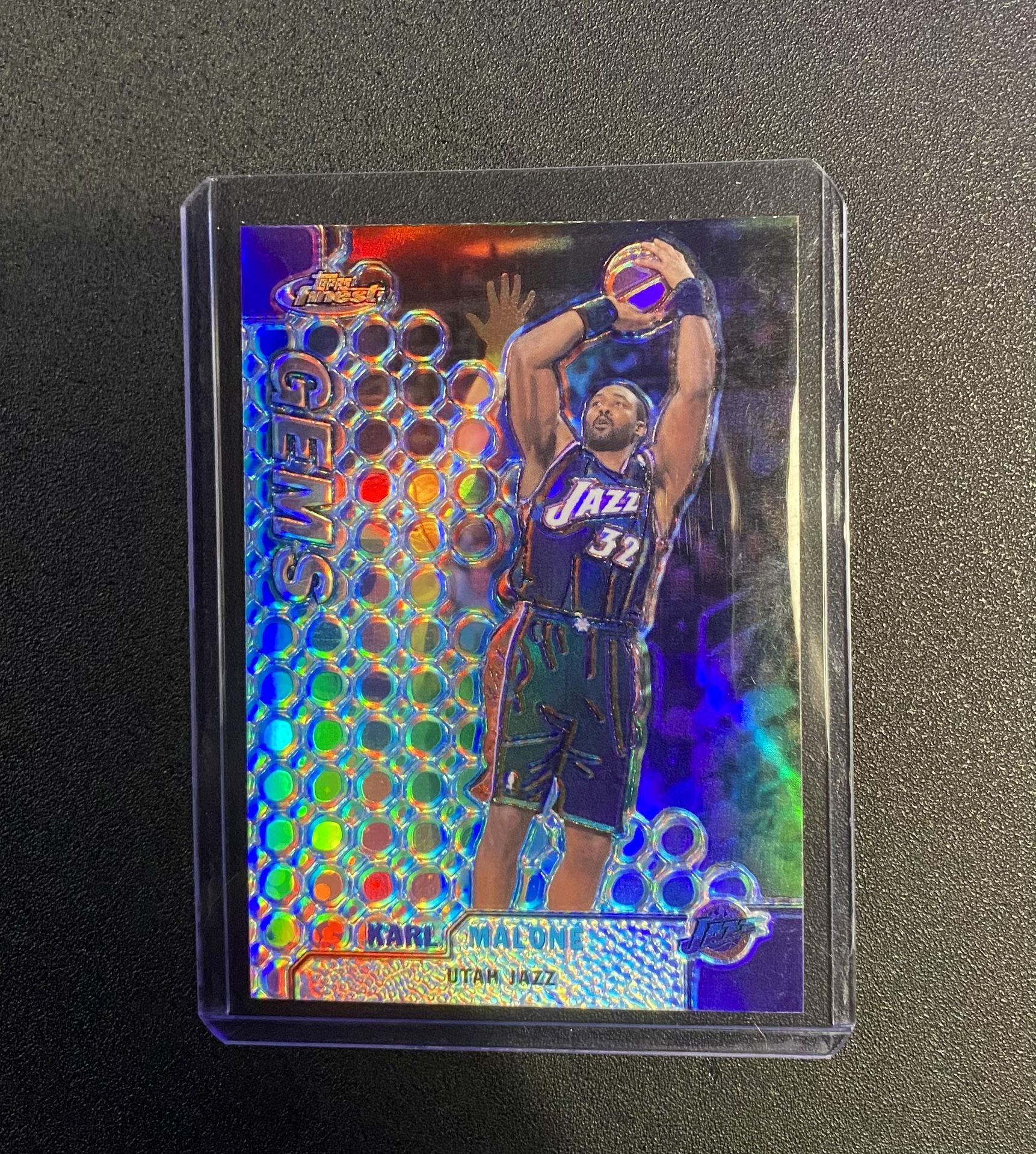 Karl Malone Topps Finest Gems