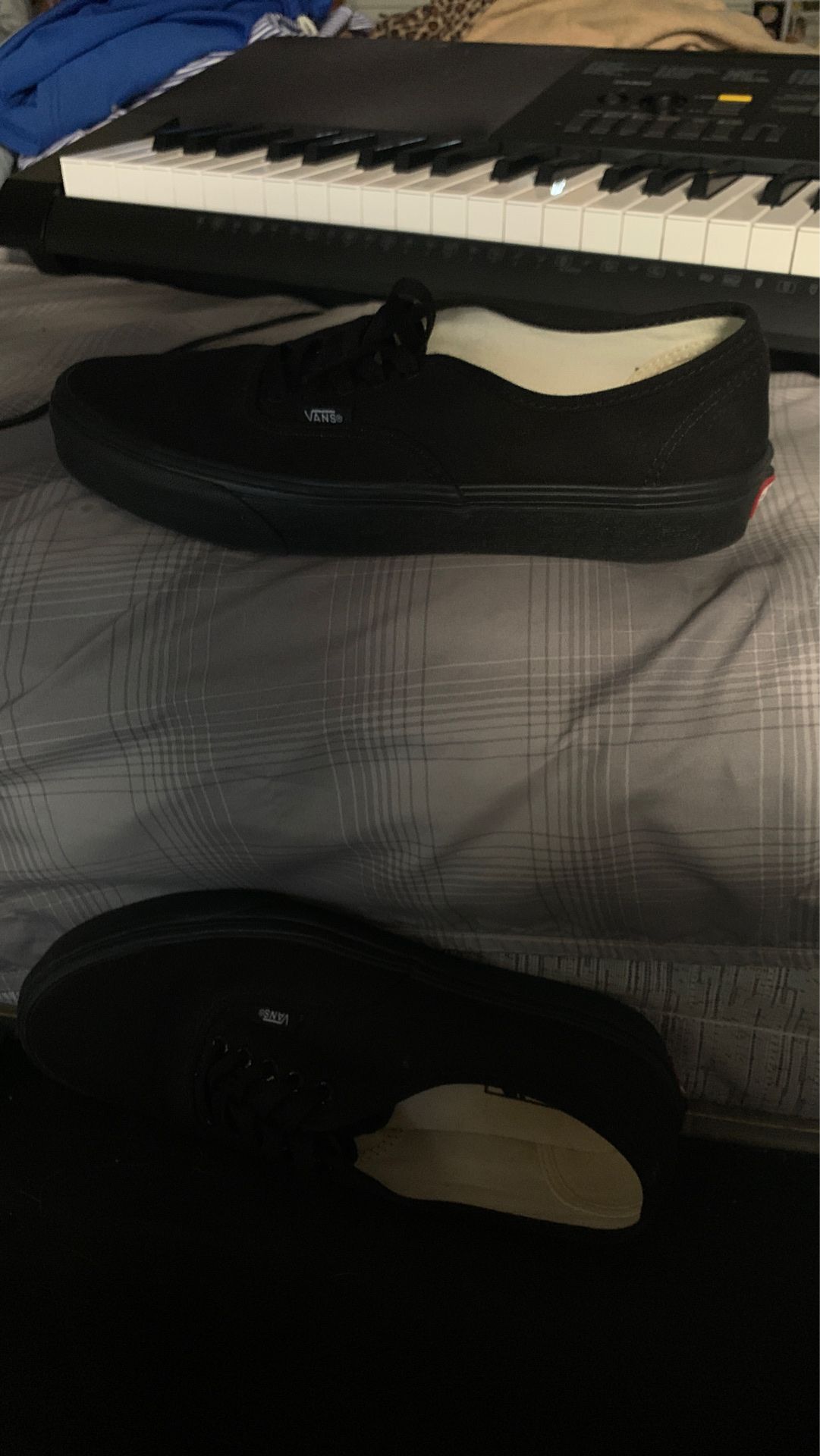 Black authentic vans