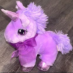 Small Purple Unicorn Stuffed Animal