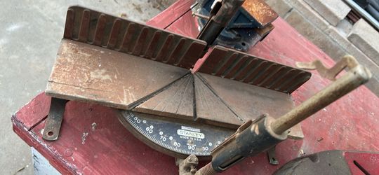 Vintage Stanley Miter Box