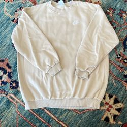 Youth Nike Tan Sweatshirt 