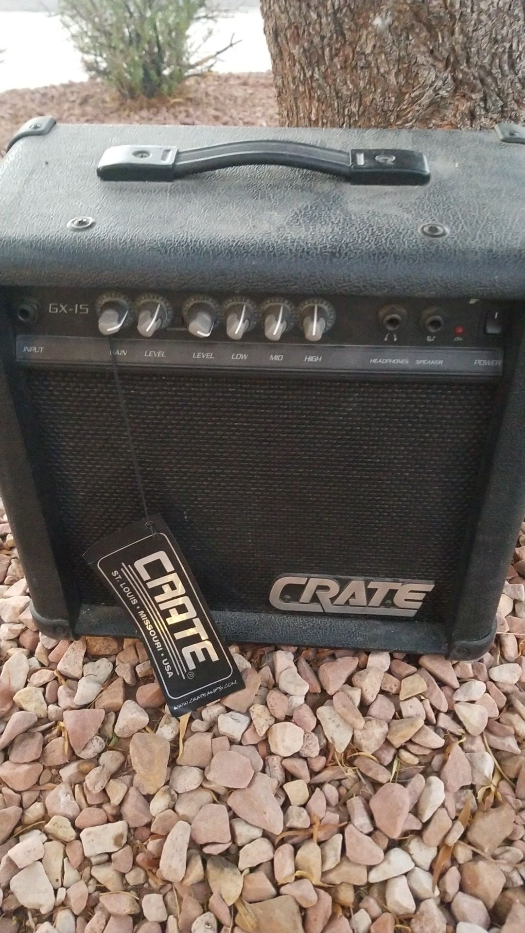 Crate Gx15 amplifier