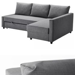 Sleeper Sectional With Storage Great Condition