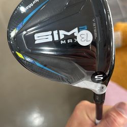 TaylorMade Sim 2 Max 3 Fairway Wood w/ Headcover