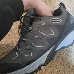 Gray Camel Crown Mens 7 Hiking Shoes