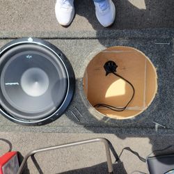 12" Speaker box enclosure 