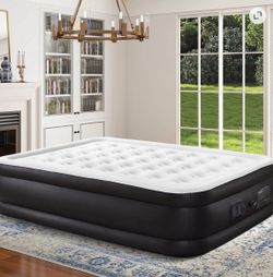 CONCETTA Queen Size 18” Air Mattress, Inflatable Bed