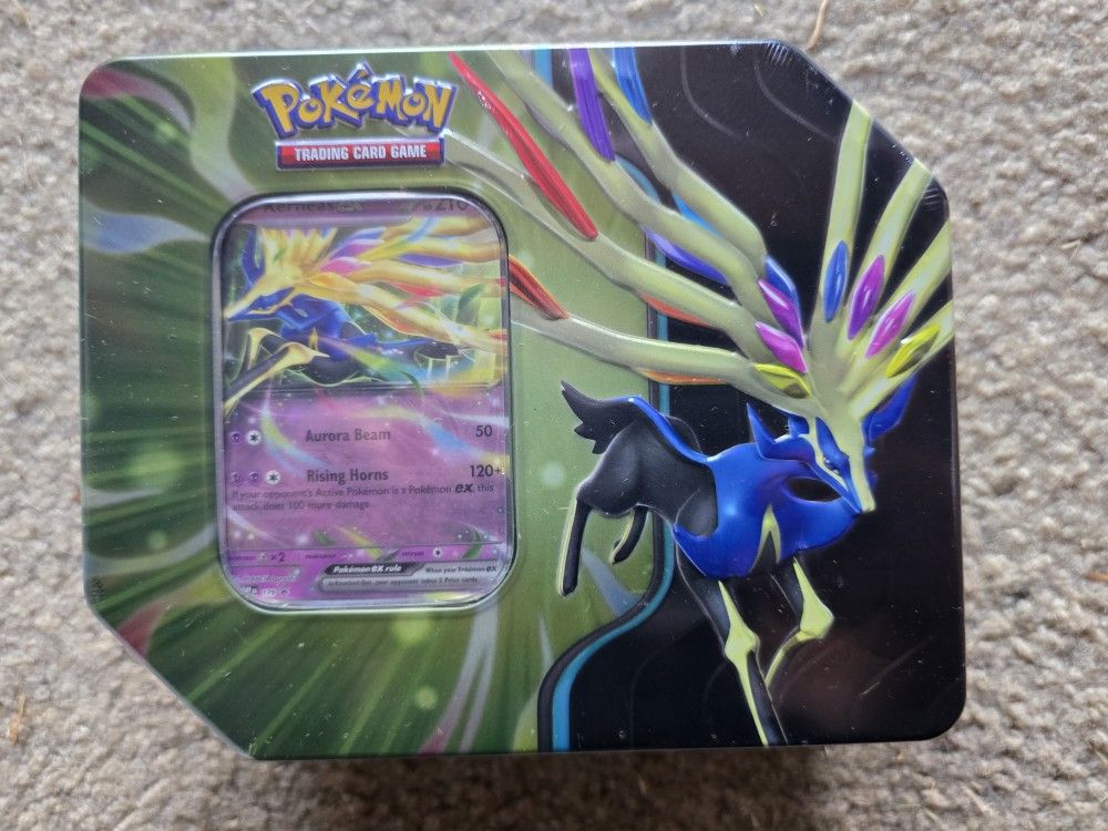 Pokemon Azure Legends Xerneas Tin
