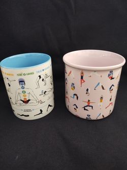 Yoga Coffee Mug Set