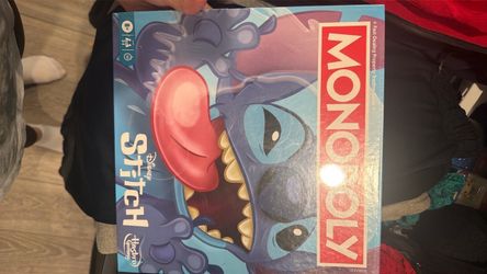 Disney Stitch Monopoly Board Game