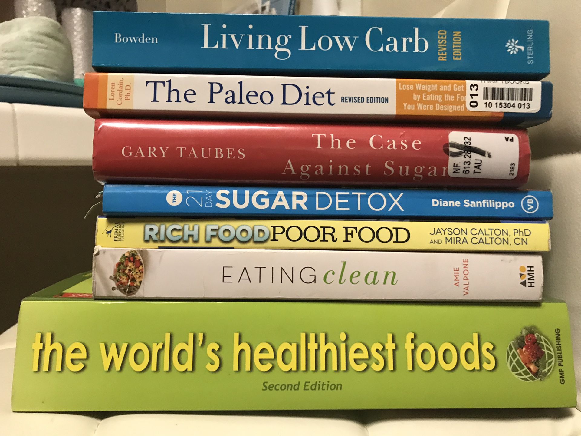BOOKS ON NUTRITION. $2-$3.