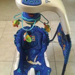 Baby swing with music/lights
