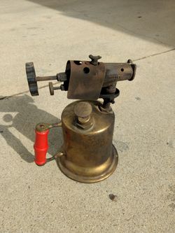 Antique blow torch