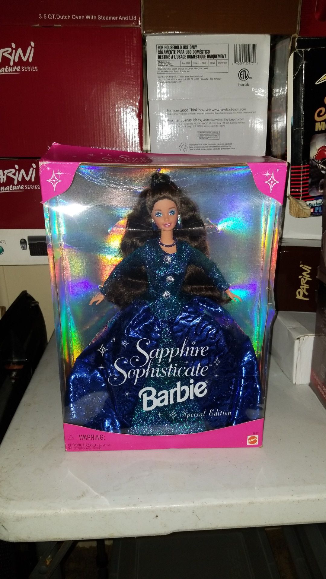 Sapphire Sophisticate Barbie - New In Box