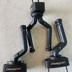 3 Chromacast Guitar Wall Hangers