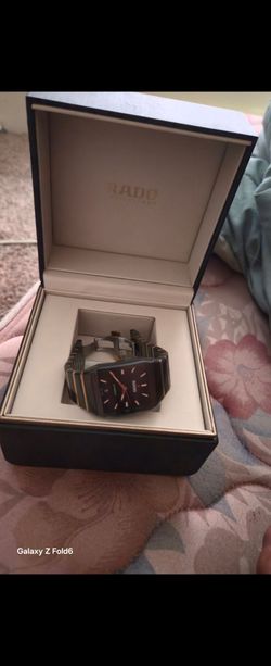 Rado watch orginal gold and dimond