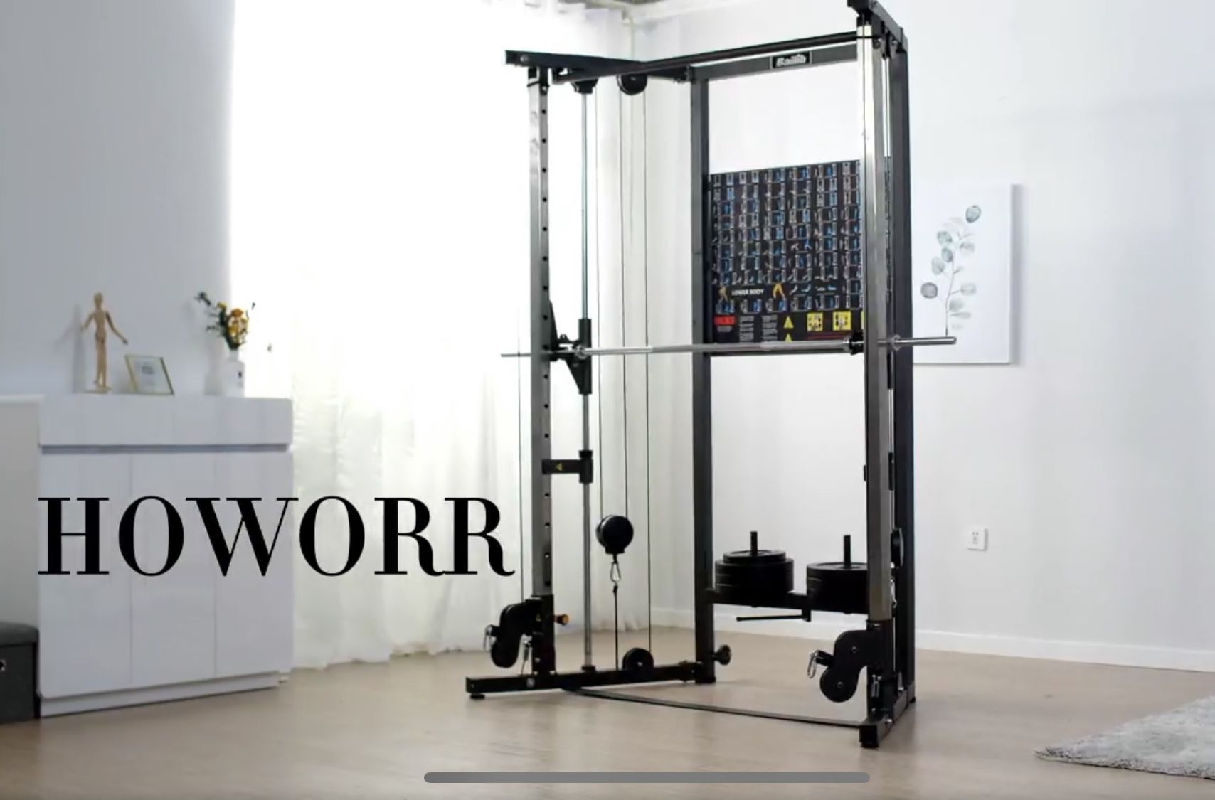 Functional Trainer Workout Equipment Fitness