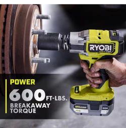 Ryobi 18v Hp Brushless 1/2in Impact Wrench