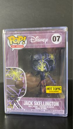 Funko Pop Art Series Hottopic Excl Jack Skellington