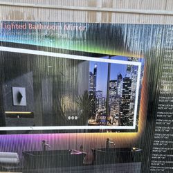 New LED Lighted Bathroom Or Vanity Mirror 72x40