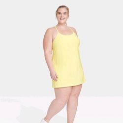 Womens All in Motion Flex Strappy Active Dress New With Tags