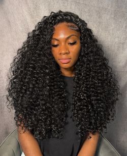 Flip over Hair