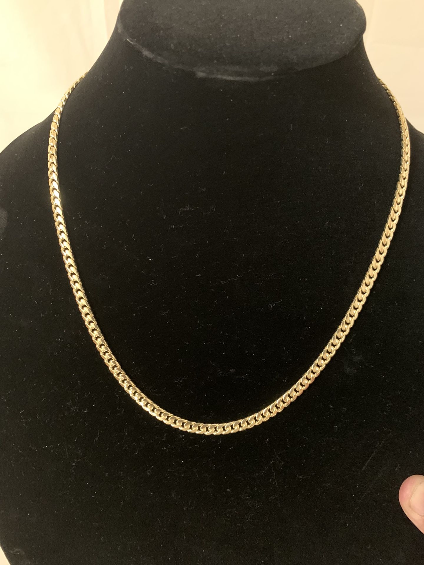 10k Gold Solid Cuban Link Chain 6mm 36 Grams 22 inches Long