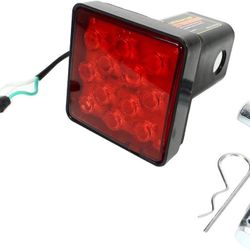 Hitch Cover LED Brake Light Towing Hitch Insert