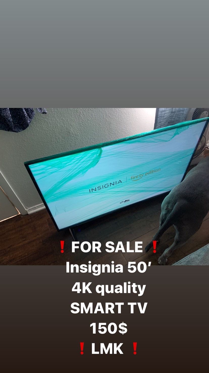 Insignia smart TV 50 inch