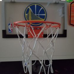 Warriors Mini Basketball Hoop