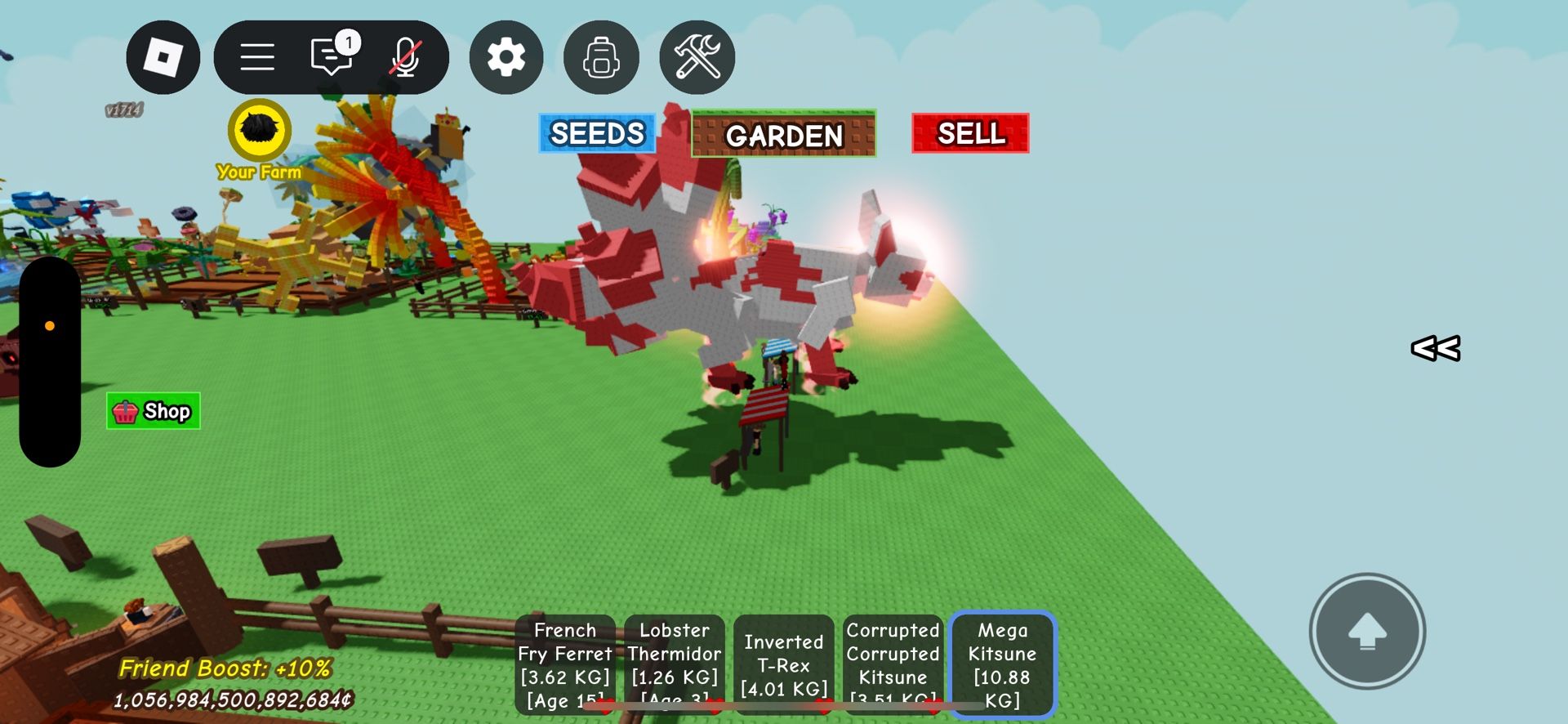 Selling This Grow A Garden Pet Mega Kitsune