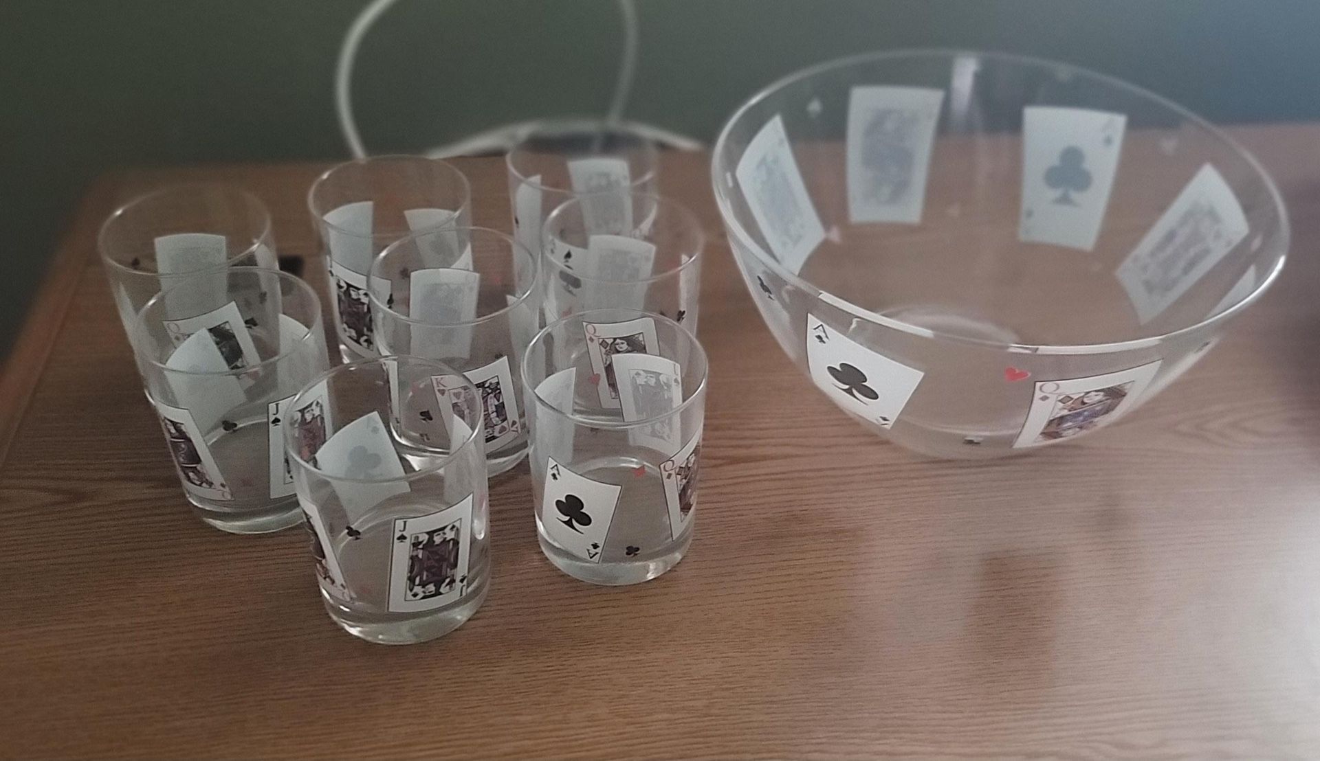Poker Glasses And Bowel