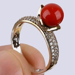 The Sultana Jewelry. 925 Silver Sterling & Bronze. The Stone are Topaz . Size 7 