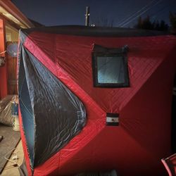 PORTABLE TENT SAUNA Insulated Ice Fishing Tent