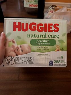 Huggies Sensitive Baby Wipes