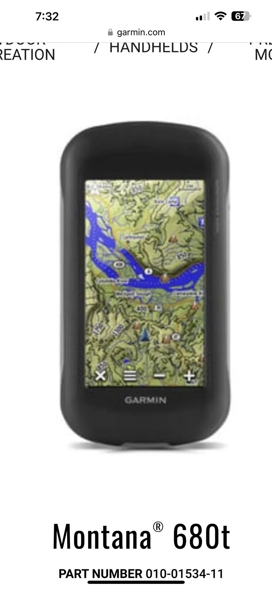 GARMIN 680t