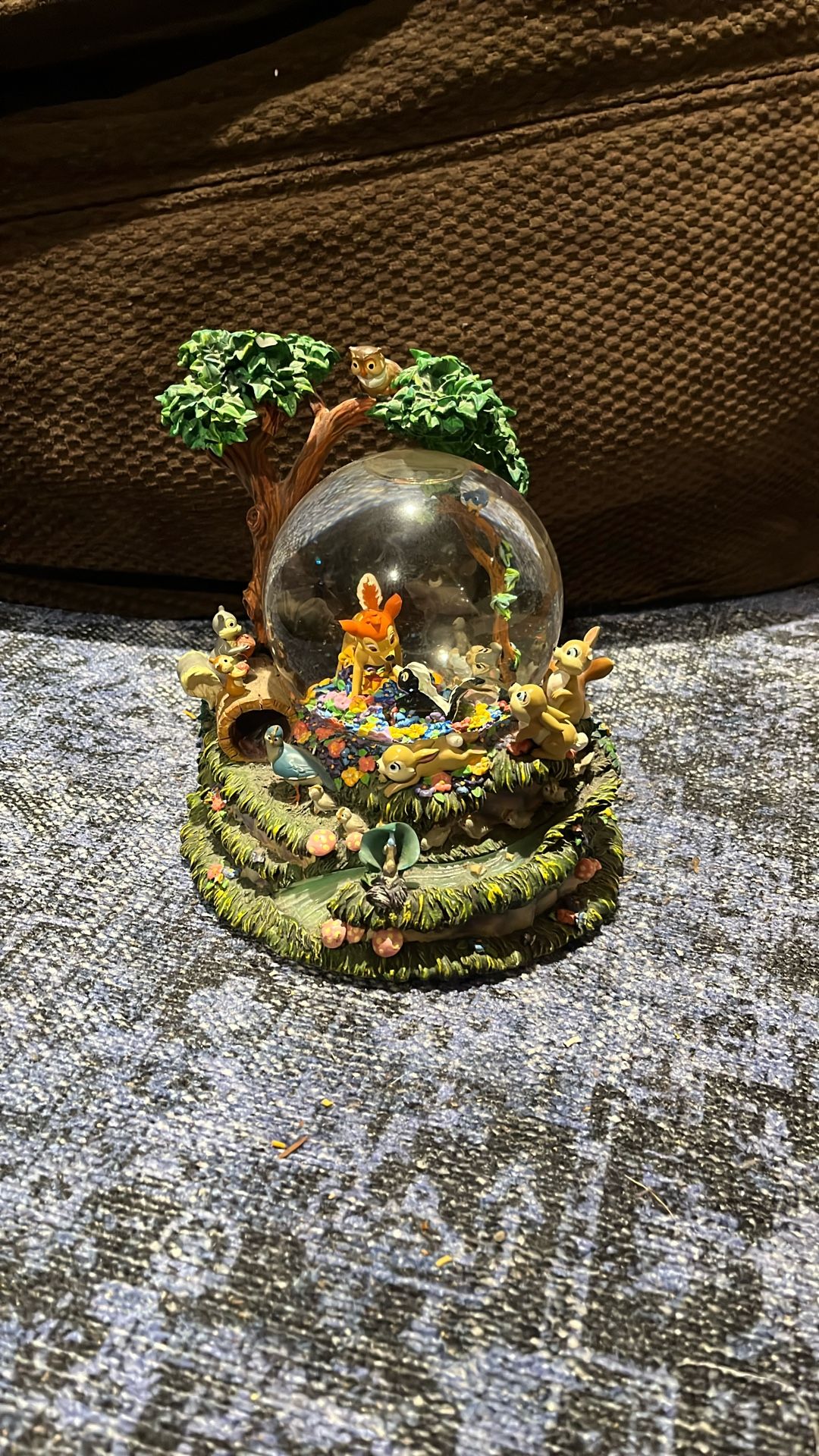Disney Bambi Snow globe As Is