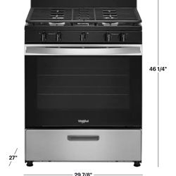Whirlpool Gas Range Stove (BRANDNEW STILL IN BOX)