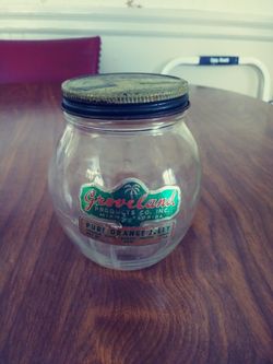 Groveland products Fl. Jelly jar