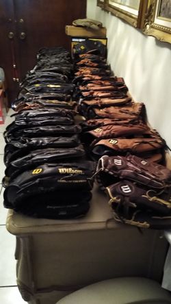 Wilson black Softball Glove -6 models