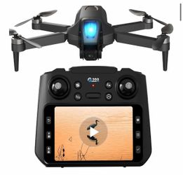 Drone with 1080P Camera 4.5″LCD Screen Remote, FPV RC Drones for Adults Drone with 4.5″Screen Controller for Adults/Beginners, Foldable Quadcopter, Mi