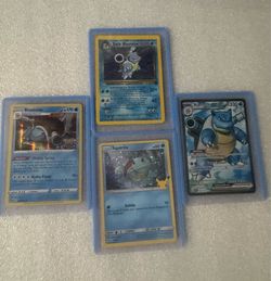 1995 Dark Blastoise #3/82 card lot bundle