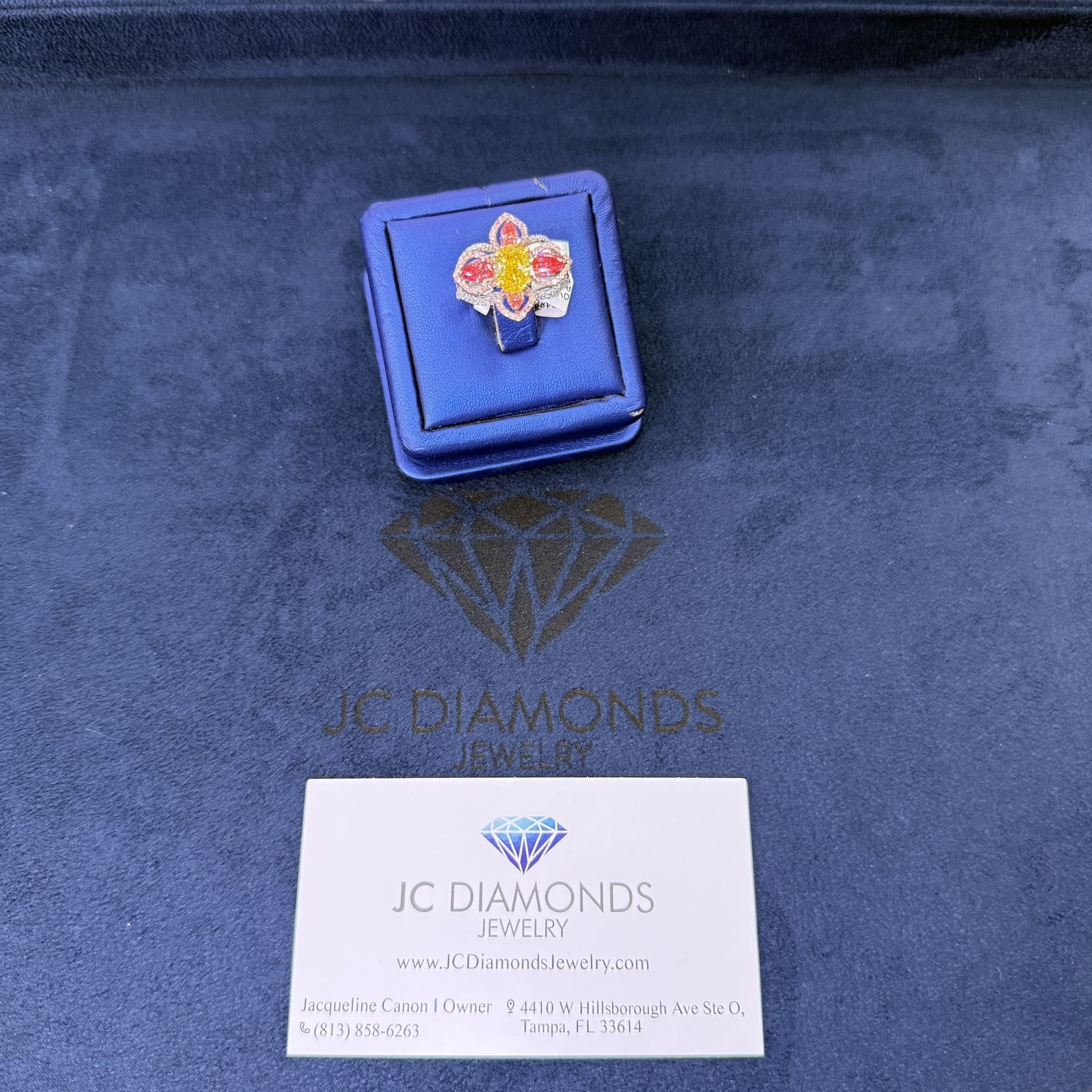 Ring Lab Diamonds White Gold