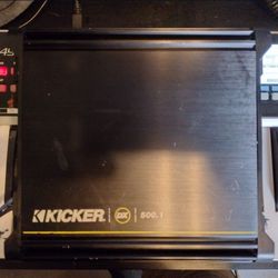 Kicker 500.1 Amplifier 