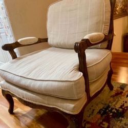 Rattan Wooden Armchair 