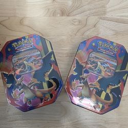Pokémon Charizard Tins
