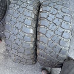 I Have 2 Tires 265-75-16 Bf Goodrich Km3 Good Condition $260 For Both Mounted And Balanced 